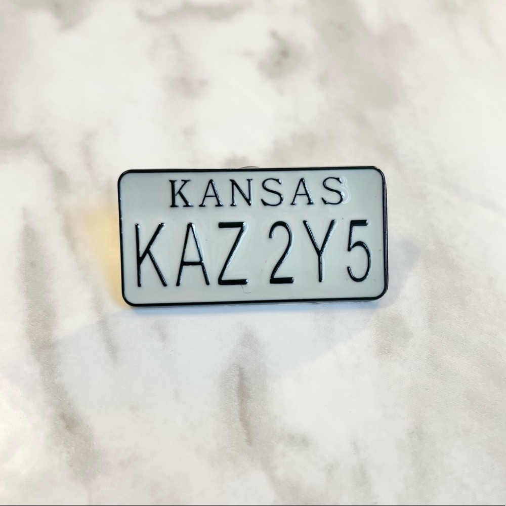 🎉 New Supernatural License Plate Pin